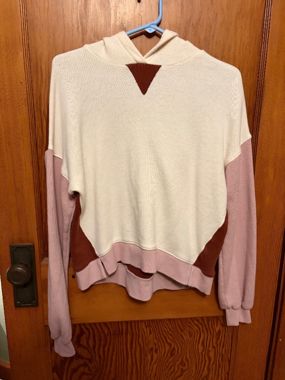 Madewell MWL Colorblock Boxy Sweatshirt - Size S